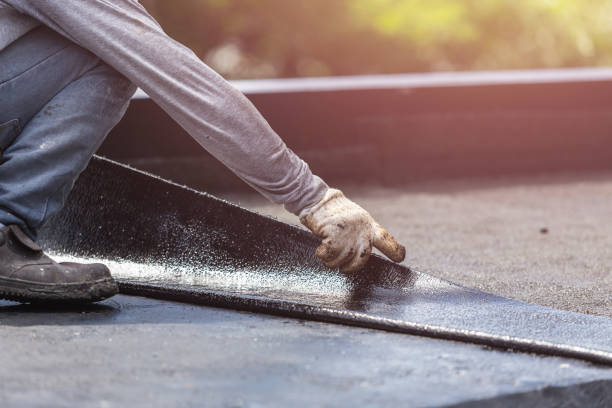 Professional Exterior Waterproofing technician working in Danville, KY